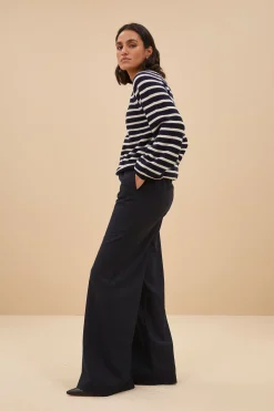 By bar Maillots<duccio stripe pullover | midnight