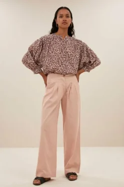 By bar Pantalon<dune pants | light pink