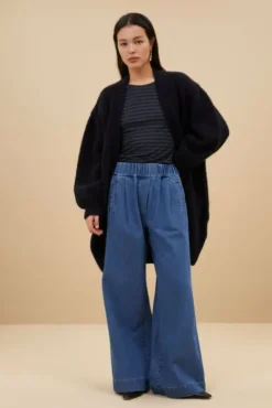 By bar Gilets<estee cardigan | midnight