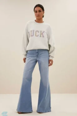 By bar Jeans|Pantalon<femme denim pants | light denim