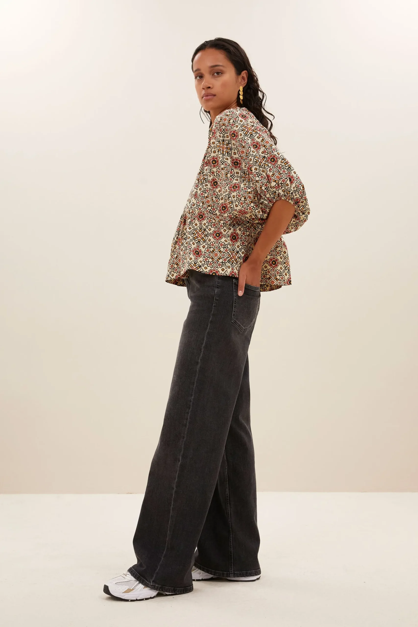 By bar Chemisiers<gabie rohin blouse | rohin print