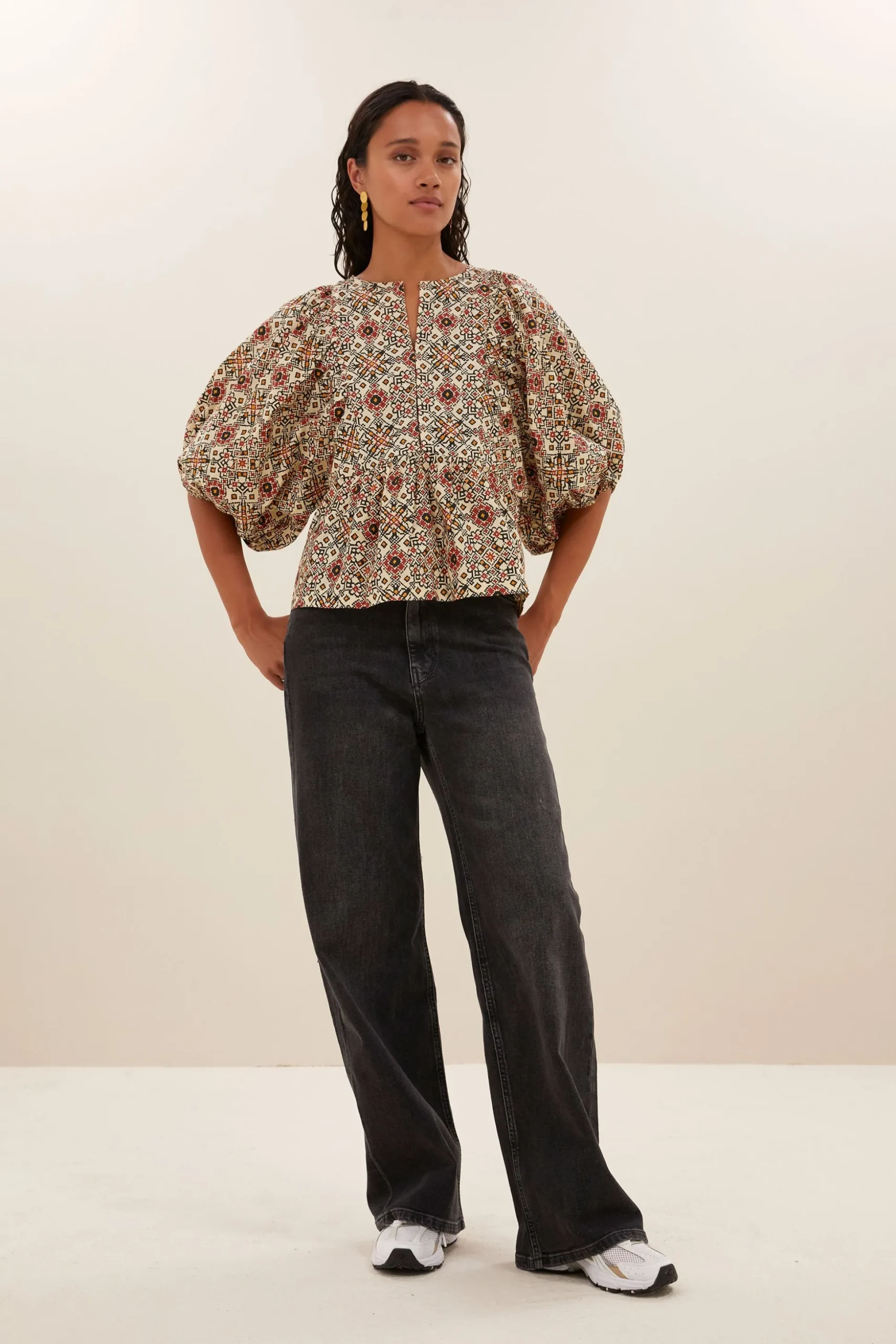 By bar Chemisiers<gabie rohin blouse | rohin print