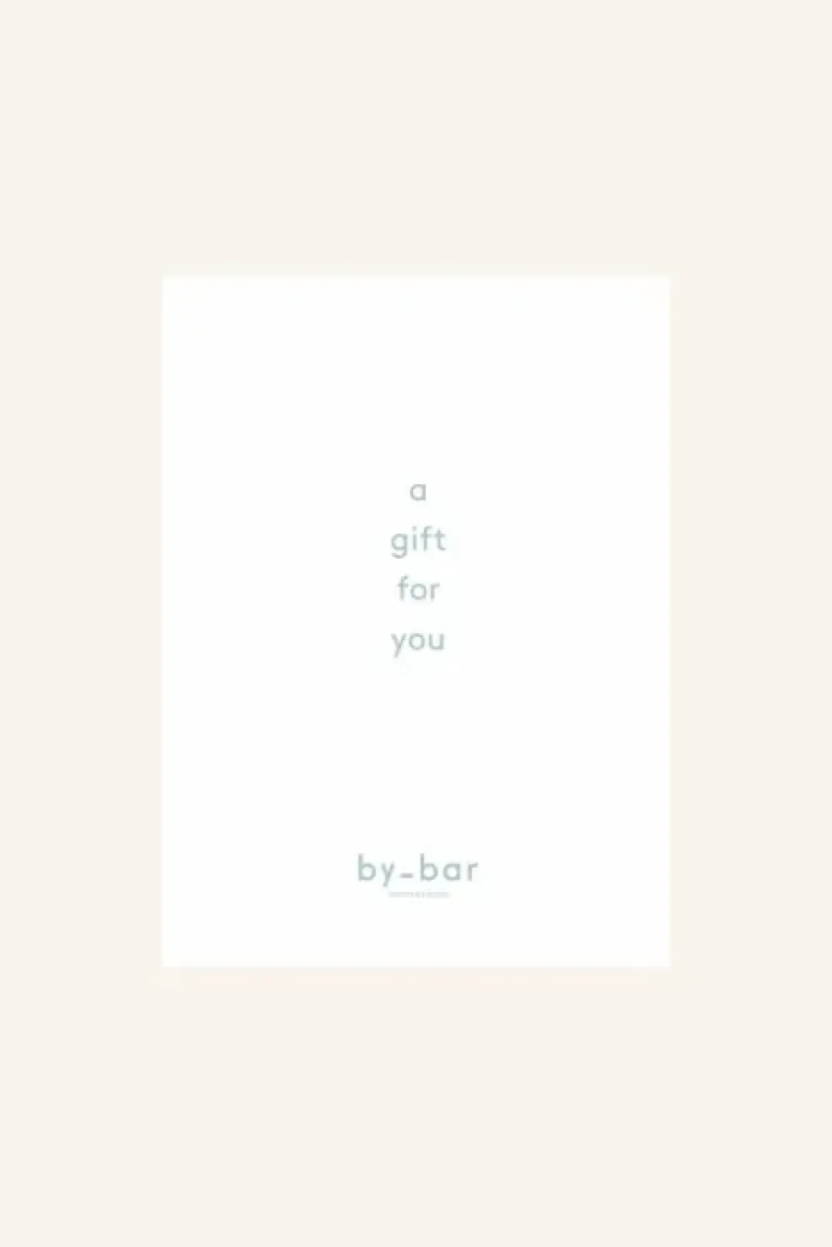 By bar Cartes Cadeaux<Giftcard 25 | multi