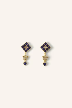 By bar Boucles D'oreilles<gyan earring | blue