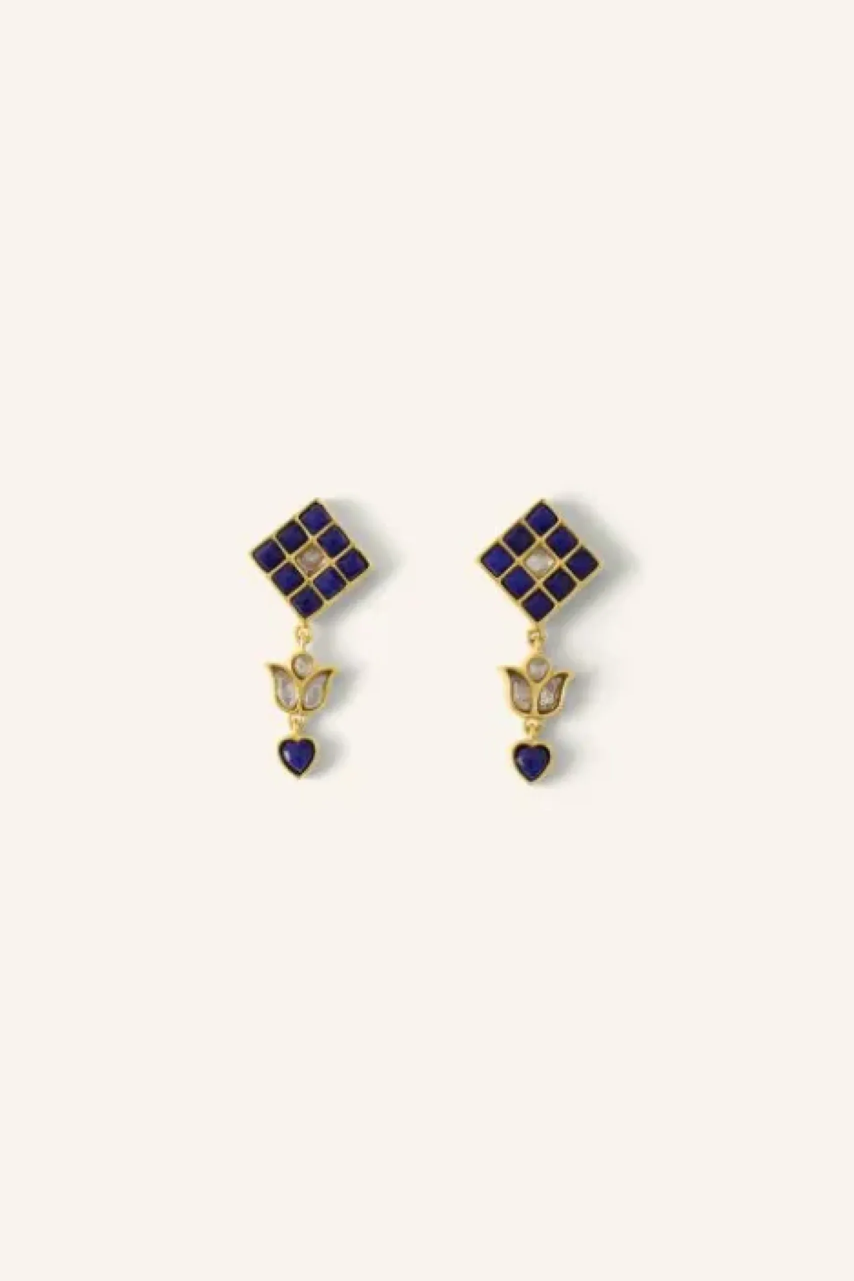 By bar Boucles D'oreilles<gyan earring | blue