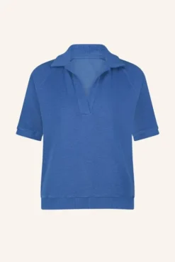 By bar Tops & T-shirts<harper slub top | queens blue