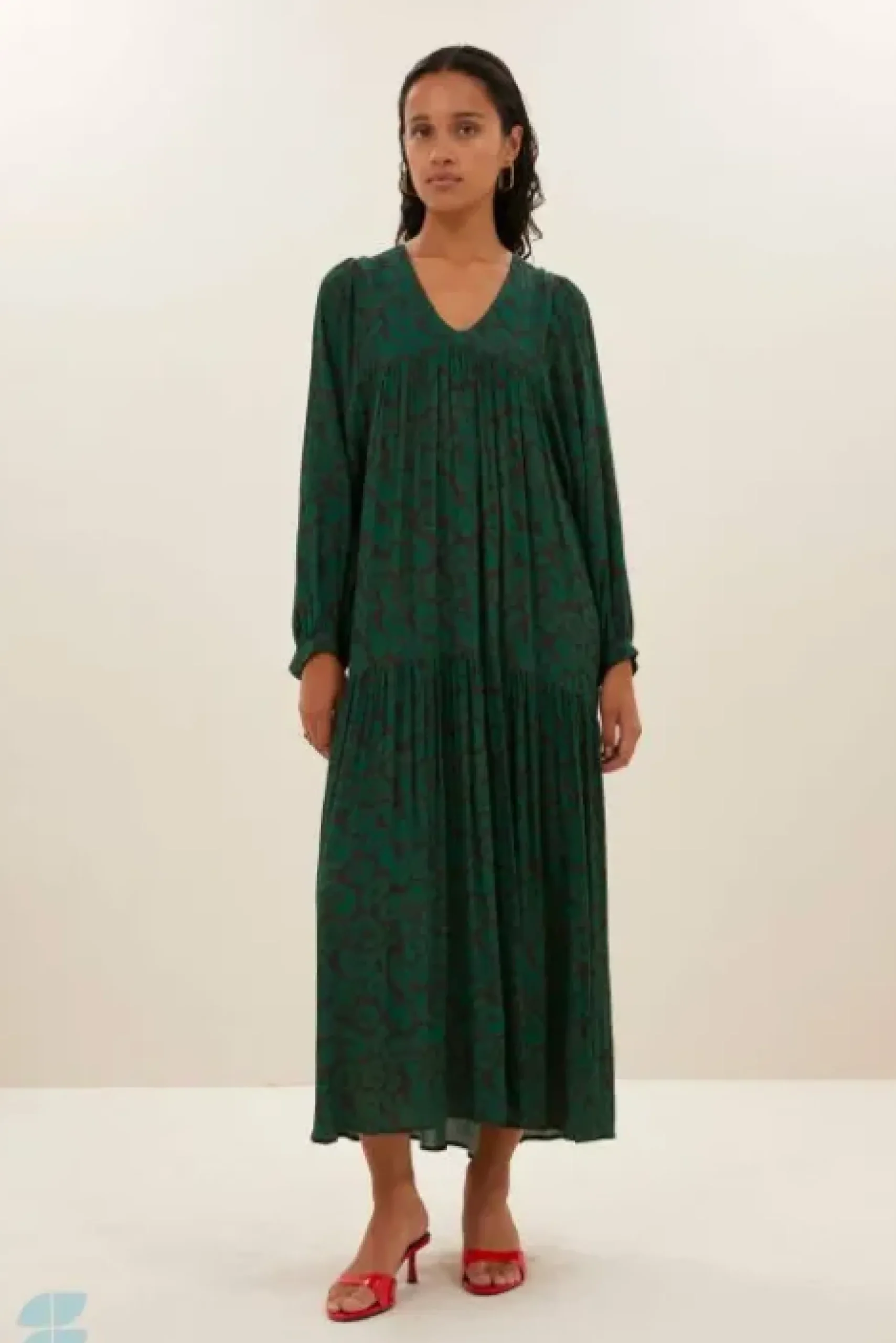 By bar Robes<hayley spotted dress | spotted print