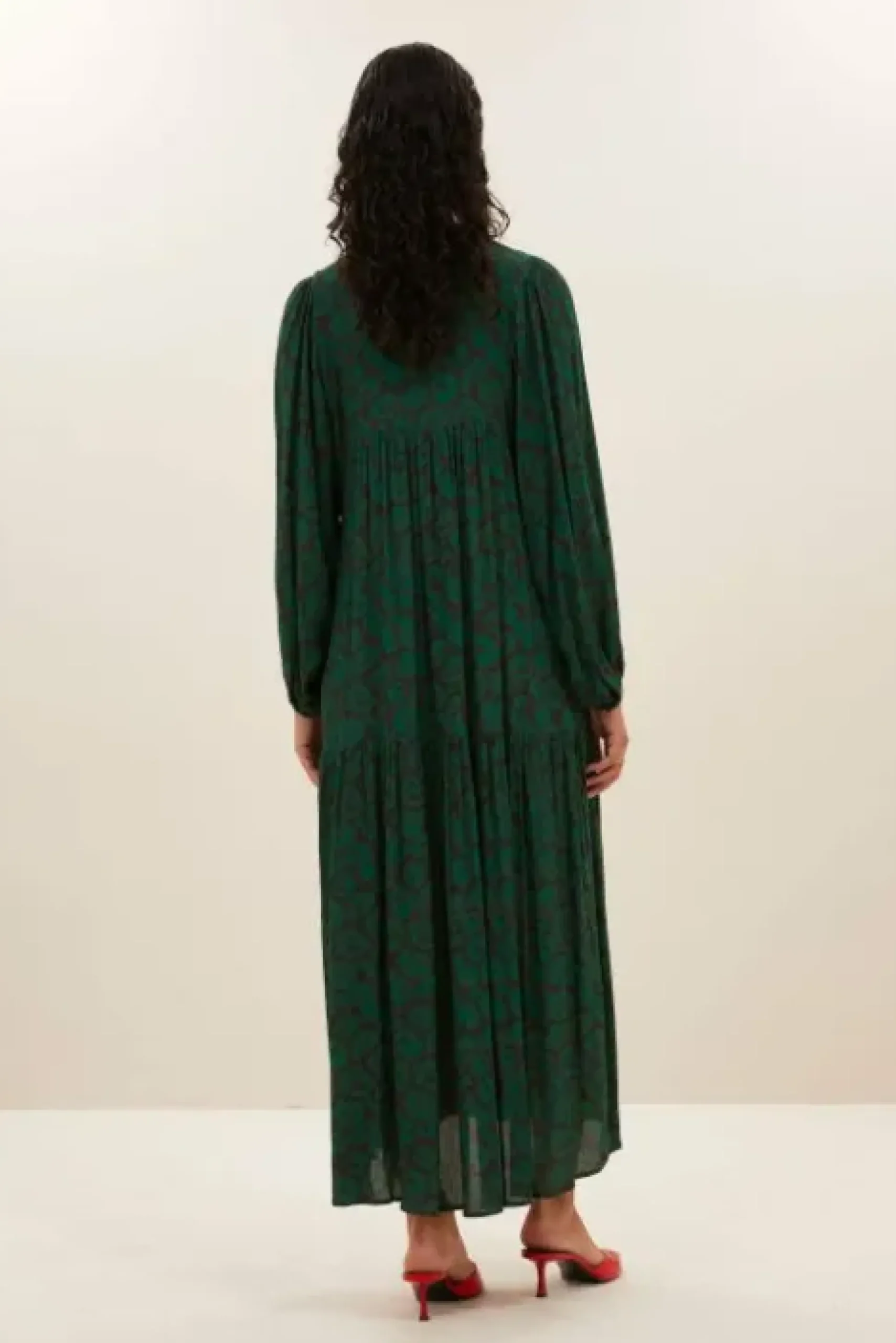By bar Robes<hayley spotted dress | spotted print