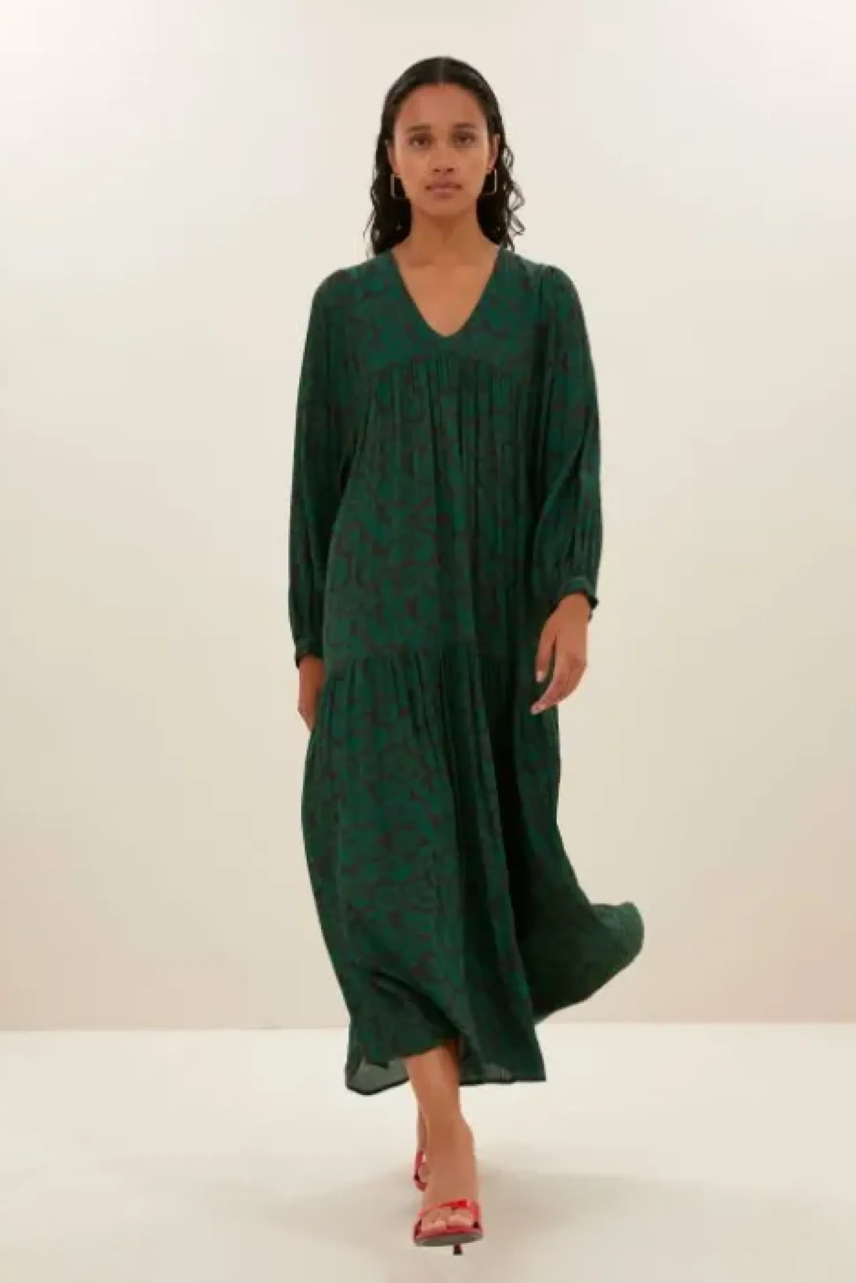 By bar Robes<hayley spotted dress | spotted print