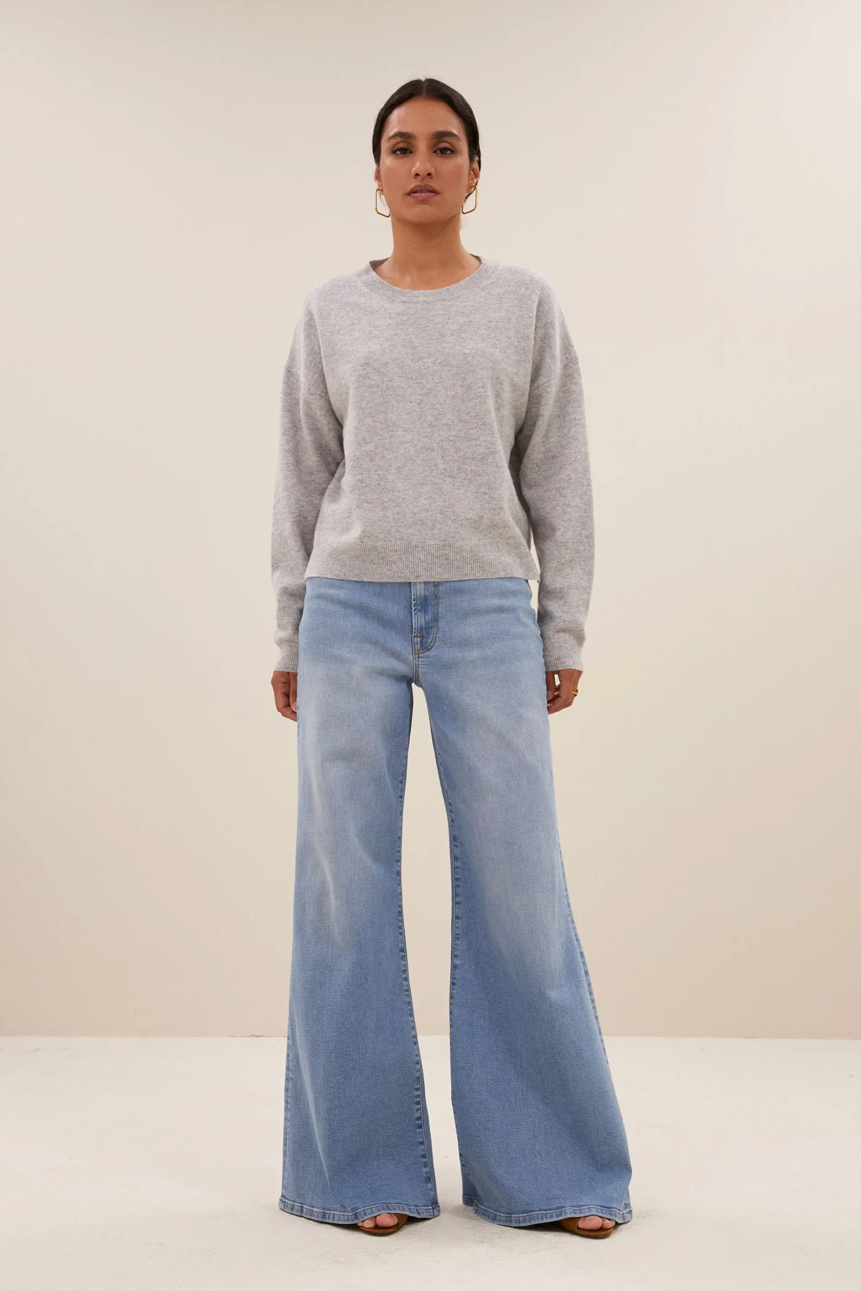 By bar Maillots<holly ls pullover | grey melee