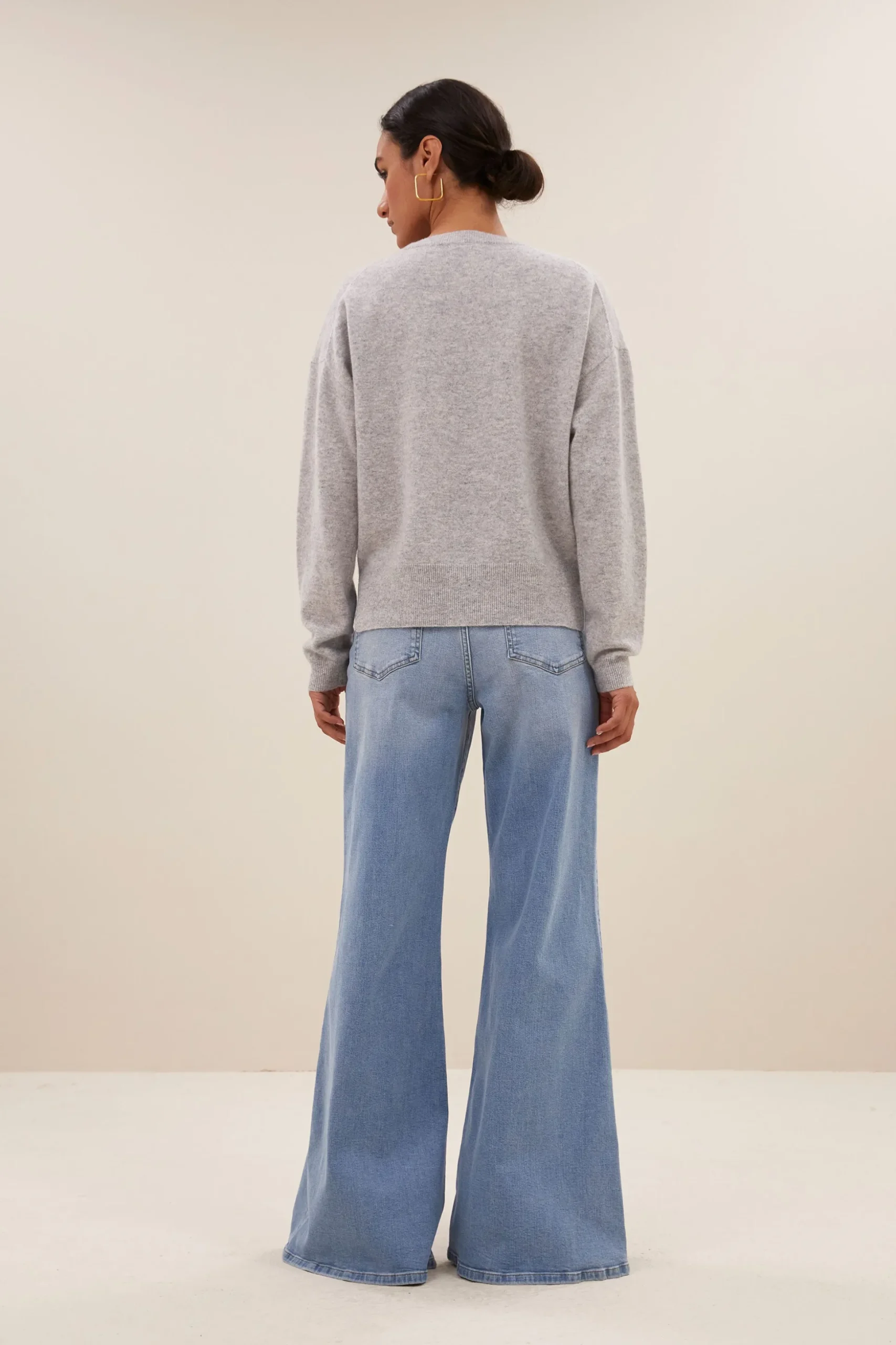 By bar Maillots<holly ls pullover | grey melee