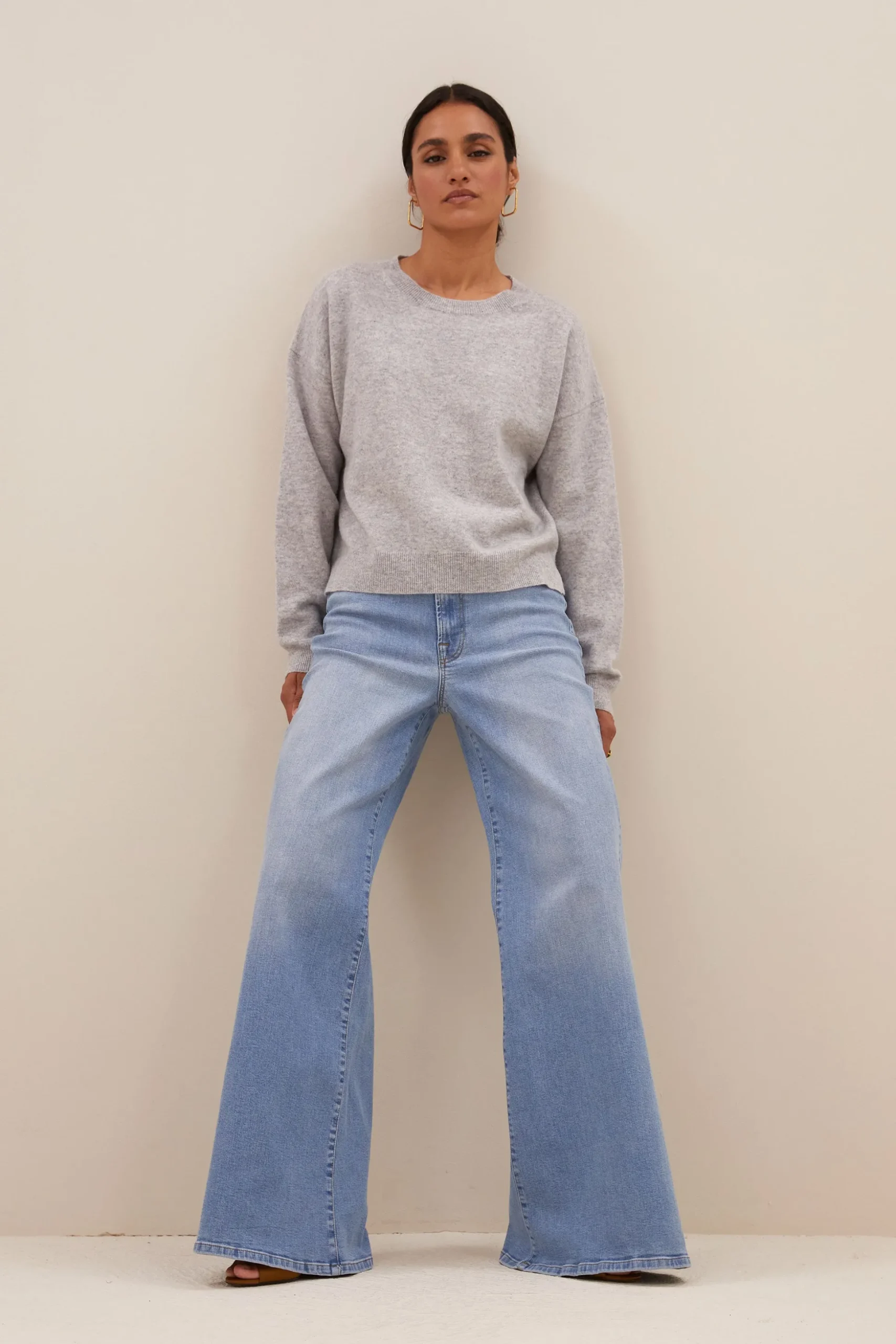 By bar Maillots<holly ls pullover | grey melee