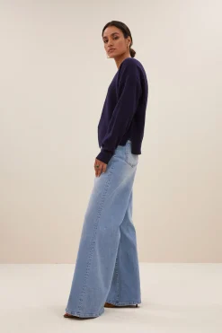 By bar Maillots<holly ls pullover | midnight