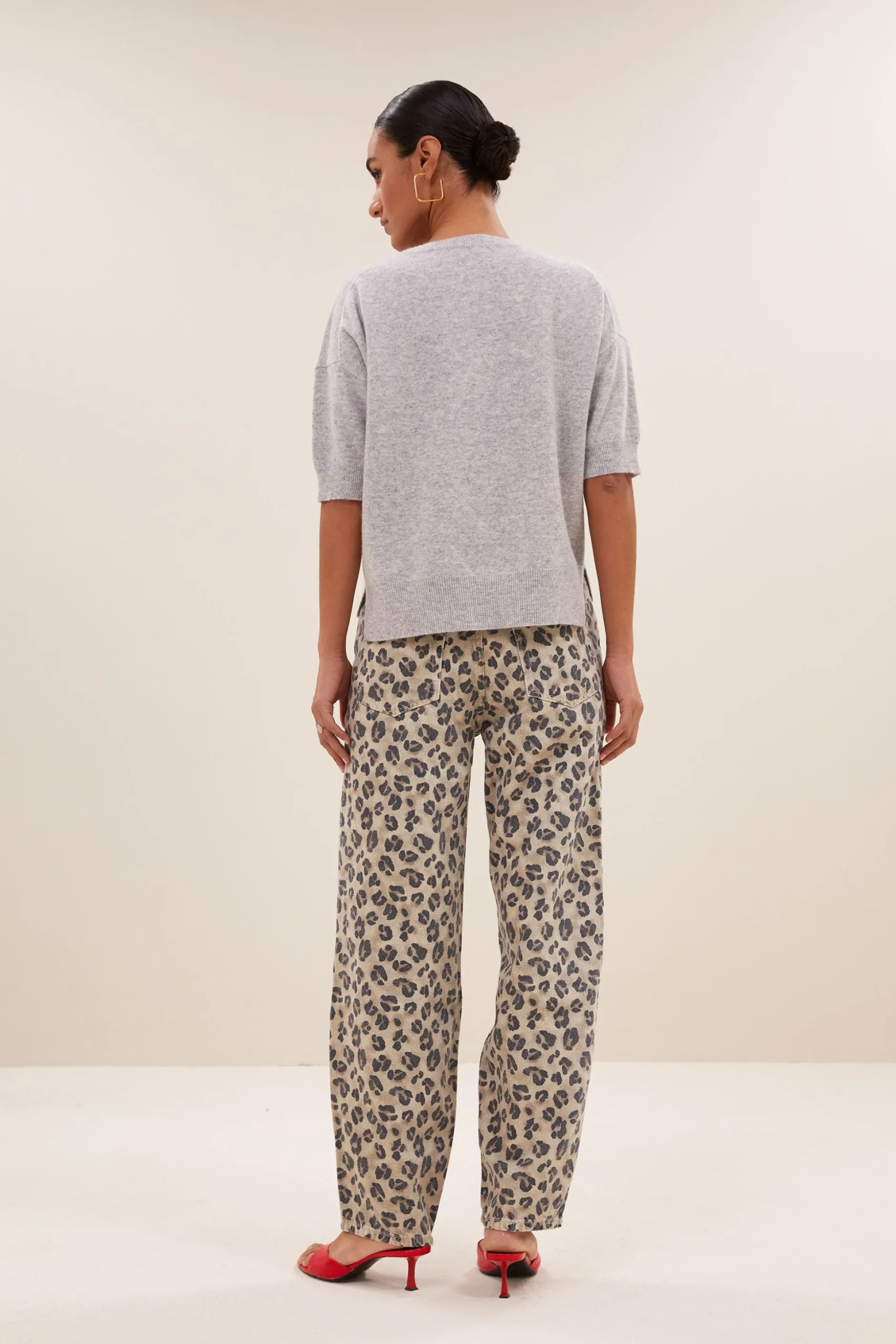 By bar Maillots<holly ss pullover | grey melee
