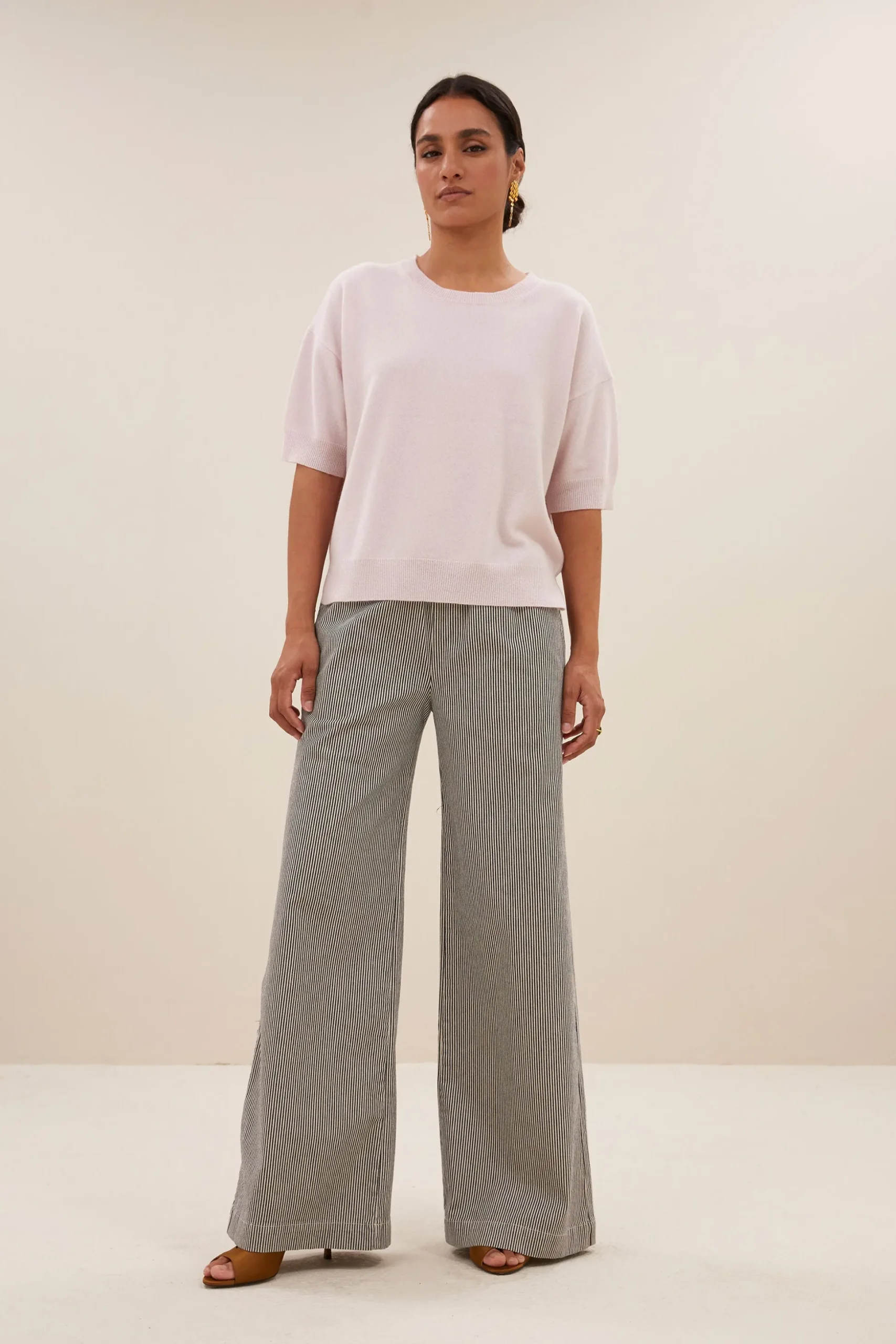 By bar Maillots<holly ss pullover | oyster