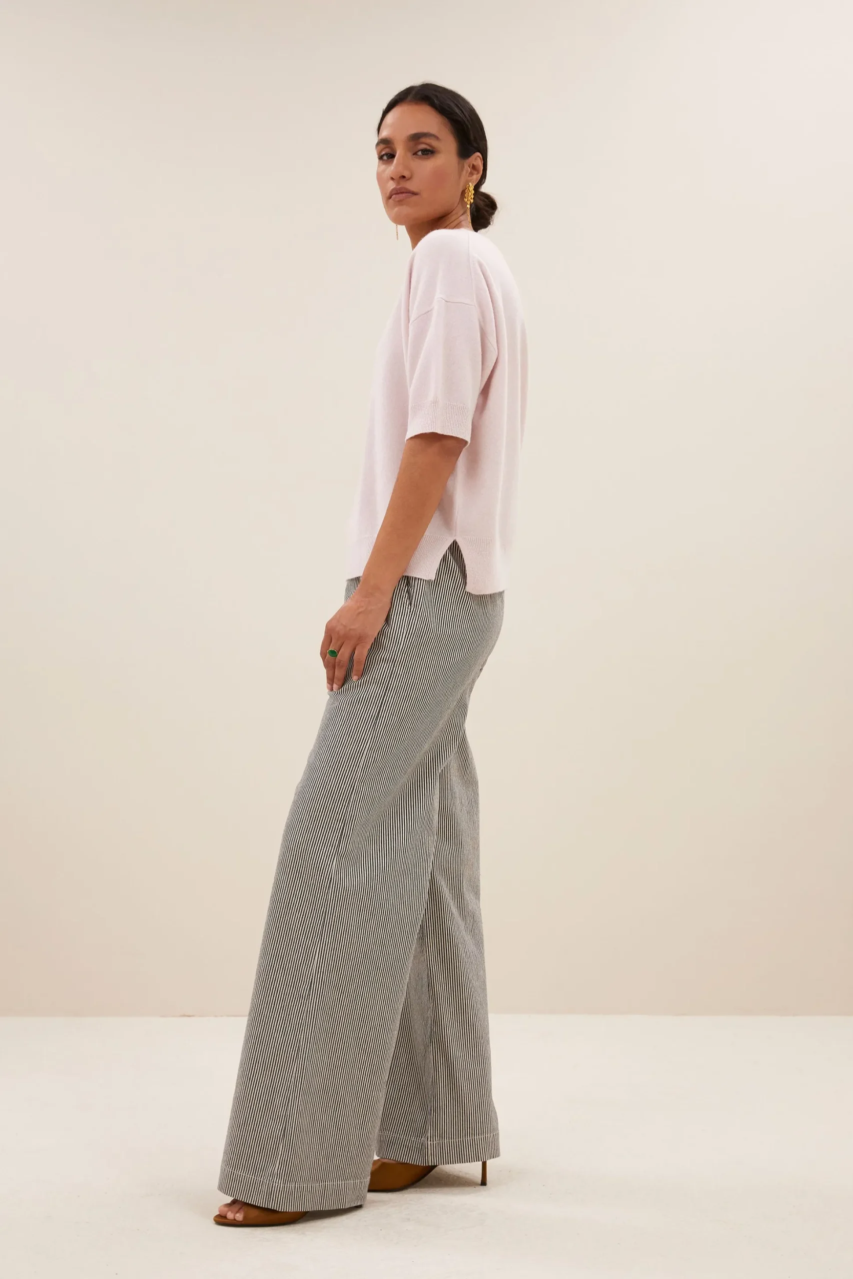 By bar Maillots<holly ss pullover | oyster
