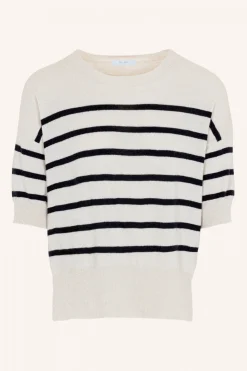 By bar Maillots<holly stripe pullover | midnight
