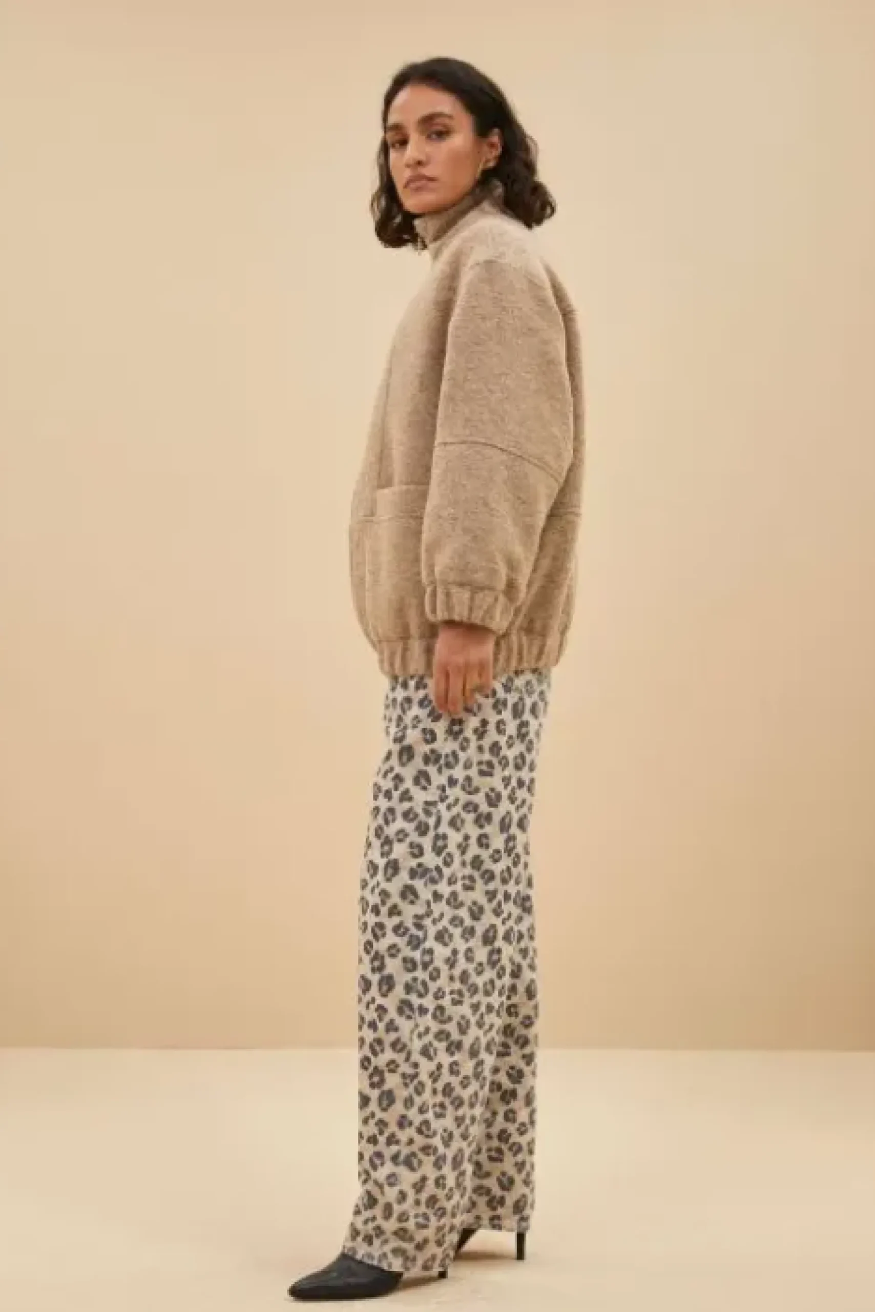 By bar Vestes<ingo jacket | dark sand