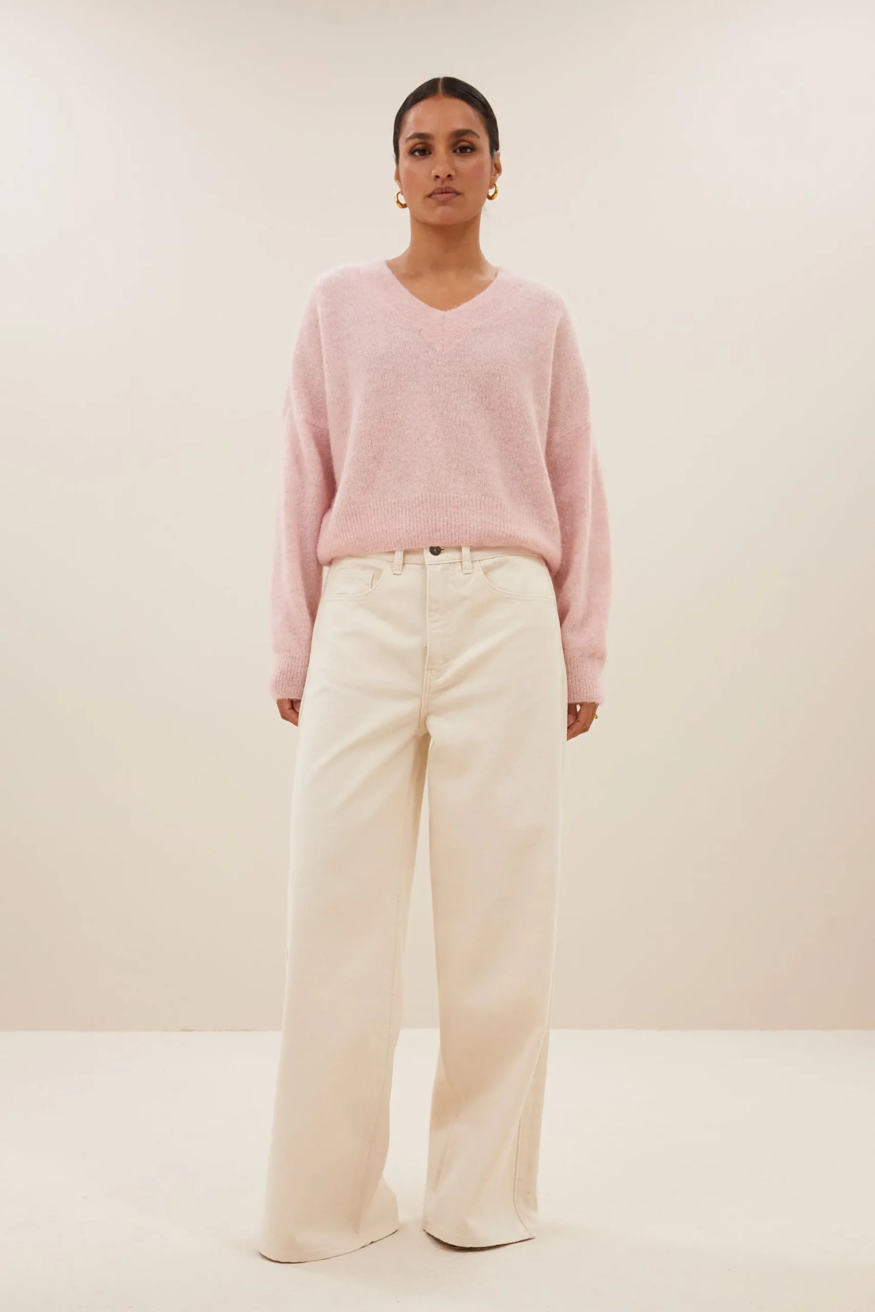 By bar Maillots<isja fine pullover | light pink