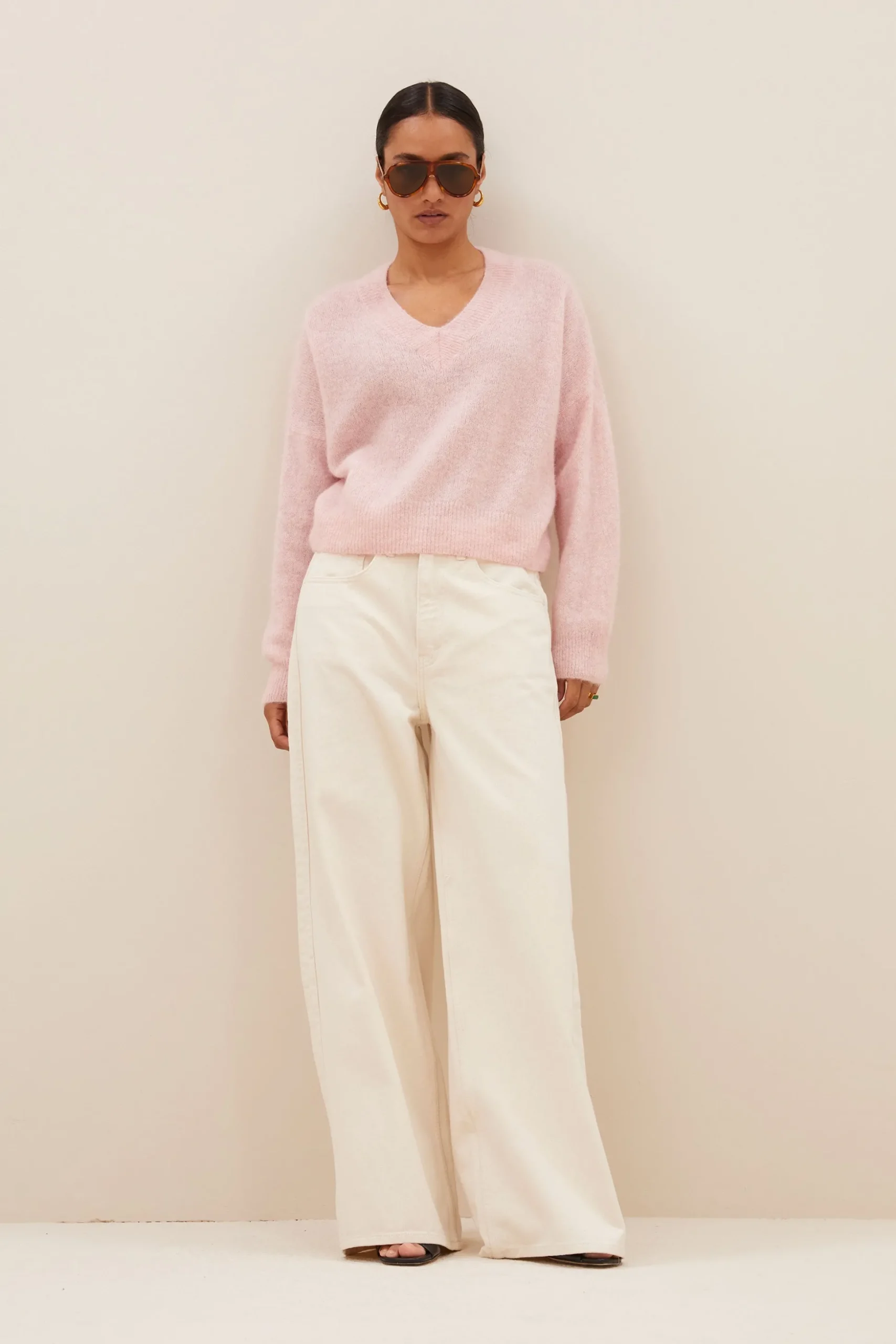 By bar Maillots<isja fine pullover | light pink