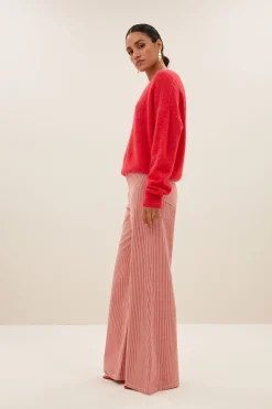 By bar Maillots<isja pullover | lipstick