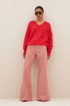 By bar Maillots<isja pullover | lipstick