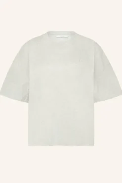 By bar Tops & T-shirts<jade logo t shirt | light grey melee