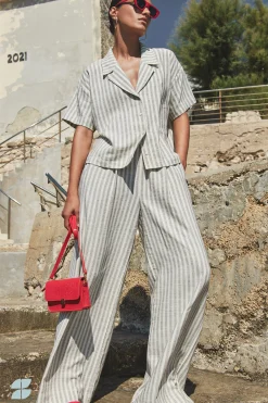 By bar Chemisiers<jake marine blouse | marine stripe
