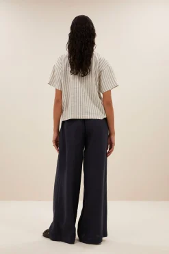By bar Chemisiers<jake marine blouse | marine stripe