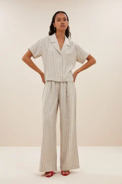 By bar Chemisiers<jake marine blouse | marine stripe