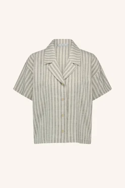 By bar Chemisiers<jake marine blouse | marine stripe
