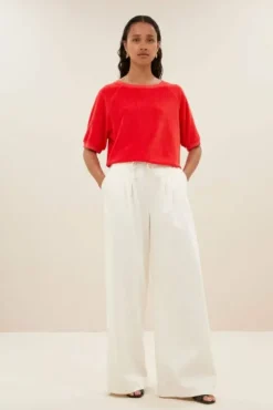 By bar Pantalon<jaxx twill pants | off white