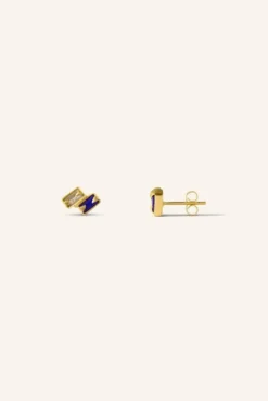 By bar Boucles D'oreilles|Bijoux<kavi stud earring | blue