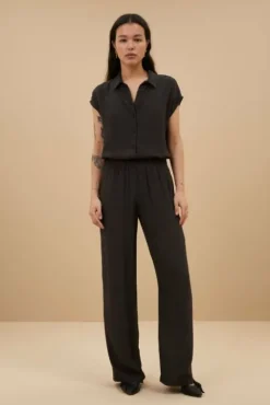 By bar Chemisiers<kiek viscose top | cafe noir