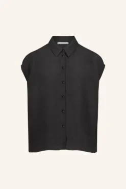 By bar Chemisiers<kiek viscose top | cafe noir