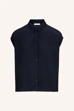 By bar Chemisiers<kiek viscose top | graphite