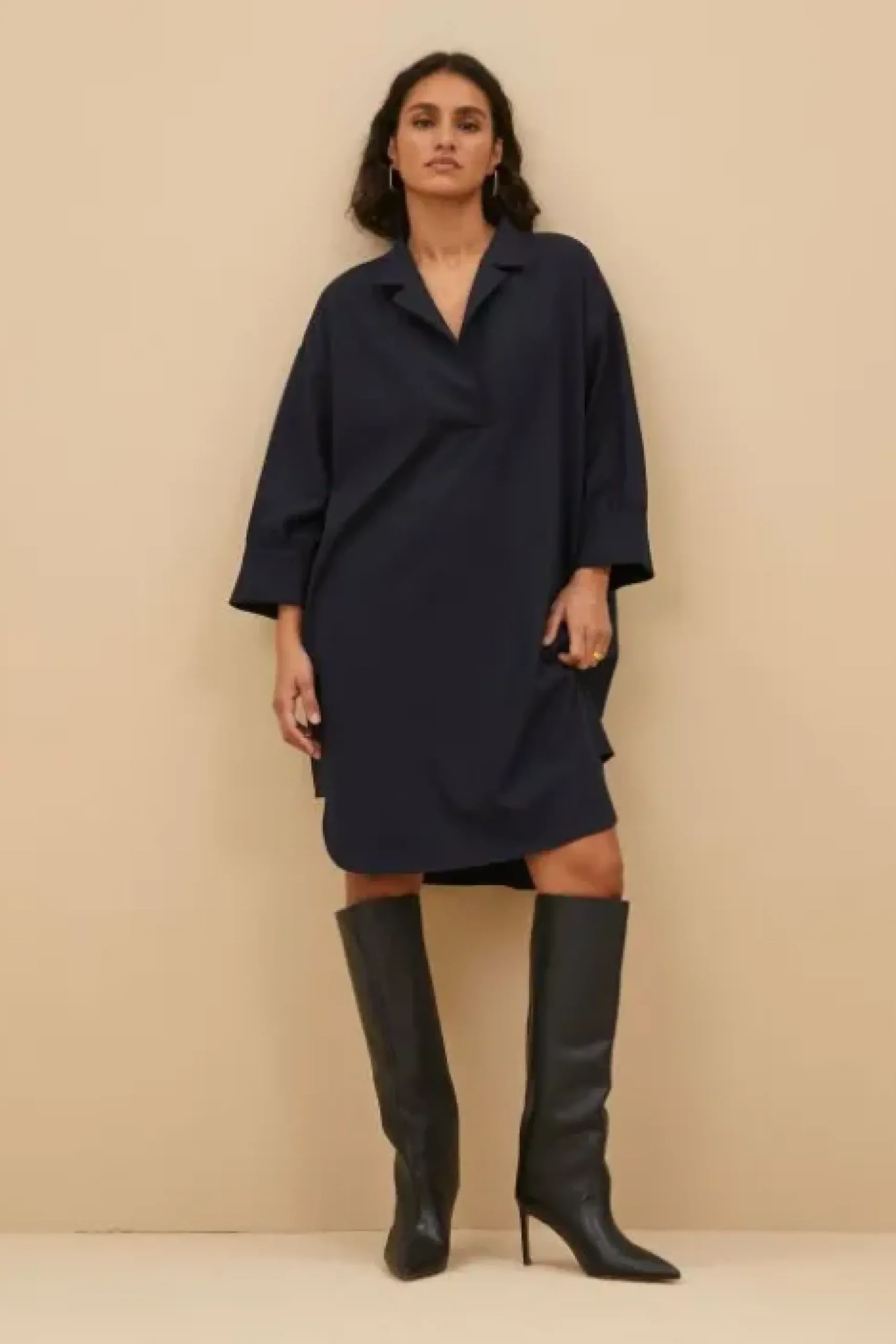 By bar Robes<lea dress | midnight