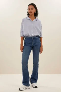 By bar Pantalon<leila pant T denim | denim