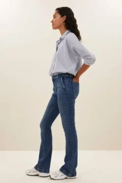 By bar Pantalon<leila pant T denim | denim