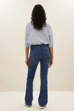 By bar Pantalon<leila pant T denim | denim