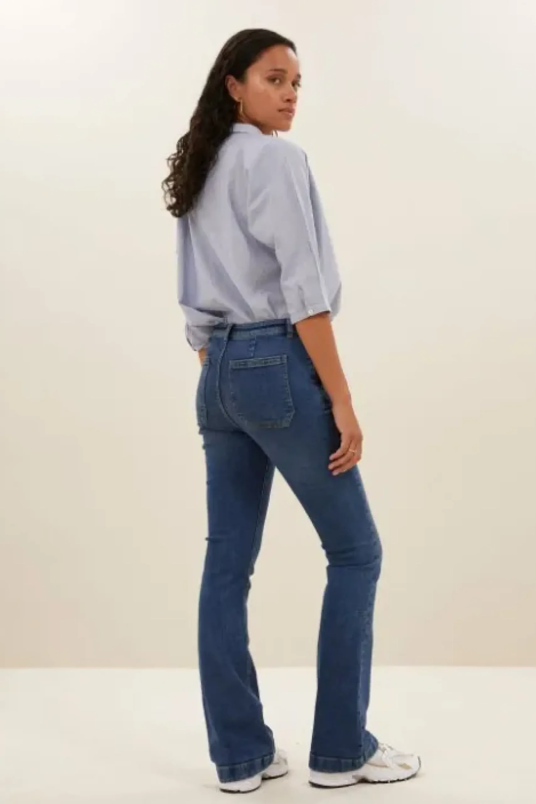 By bar Pantalon<leila pant T denim | denim