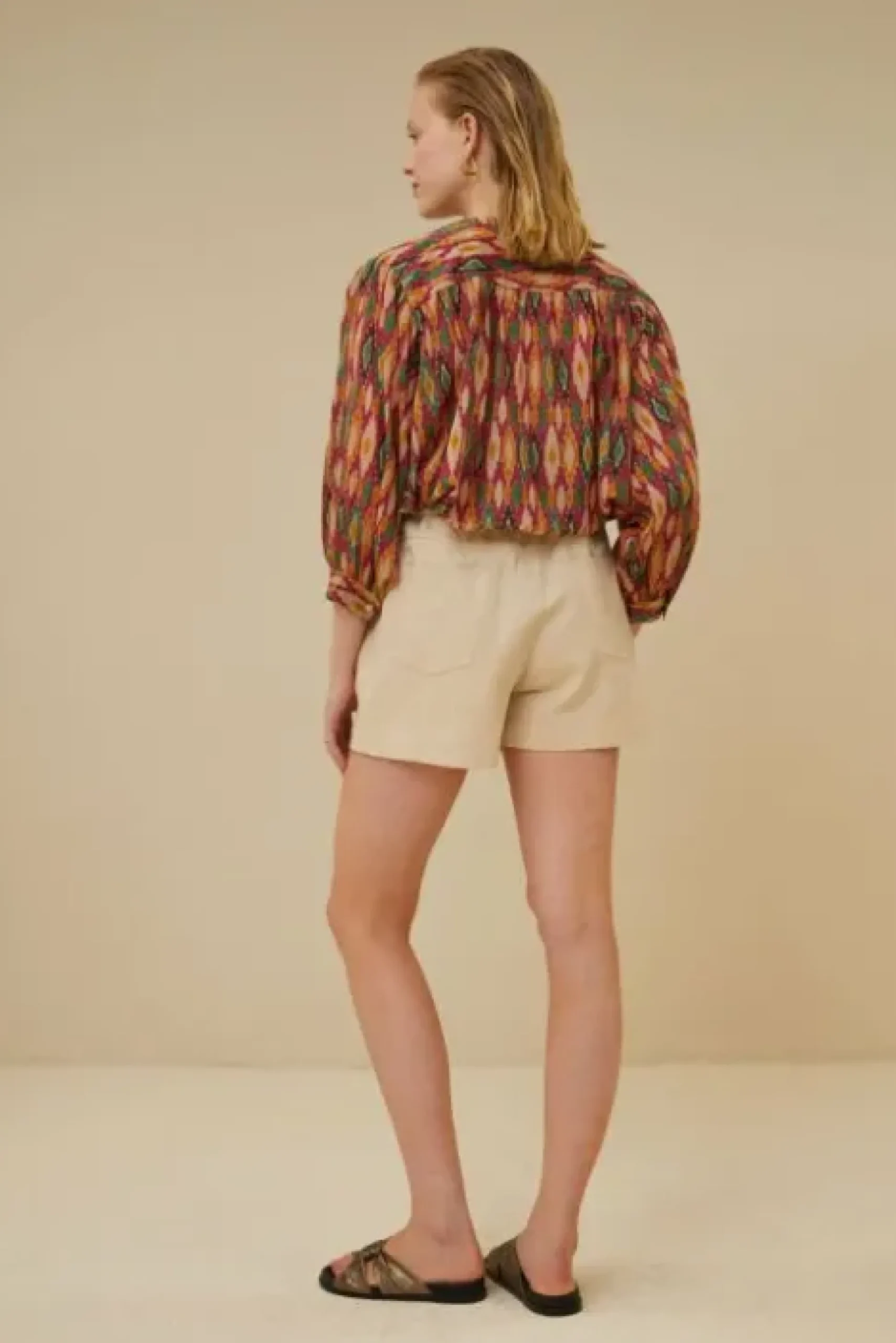 By bar Combinaisons<leon twill short | grain
