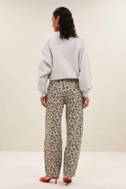 By bar Jeans|Pantalon<lew cheetah pants | cheetah print