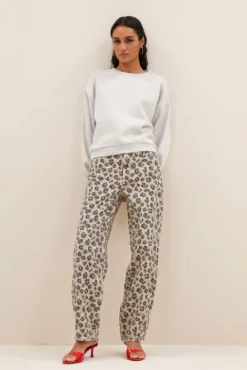 By bar Jeans|Pantalon<lew cheetah pants | cheetah print