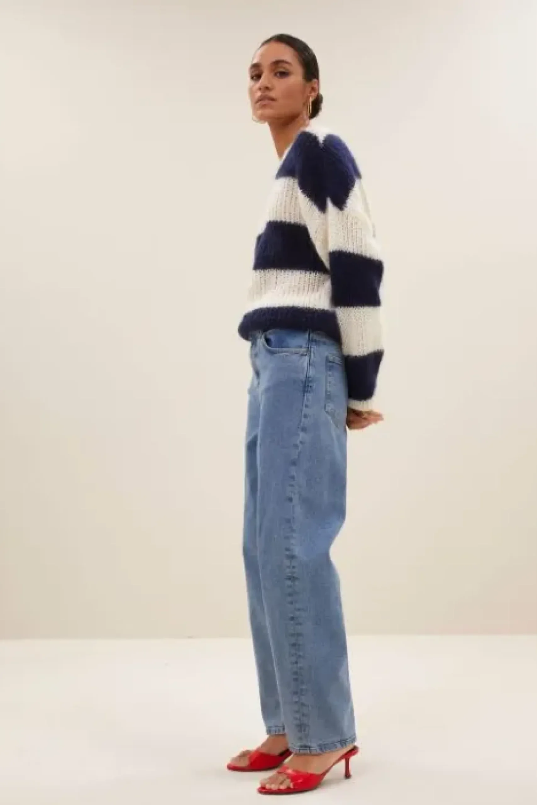 By bar Jeans|Pantalon<lew glitter pants | denim