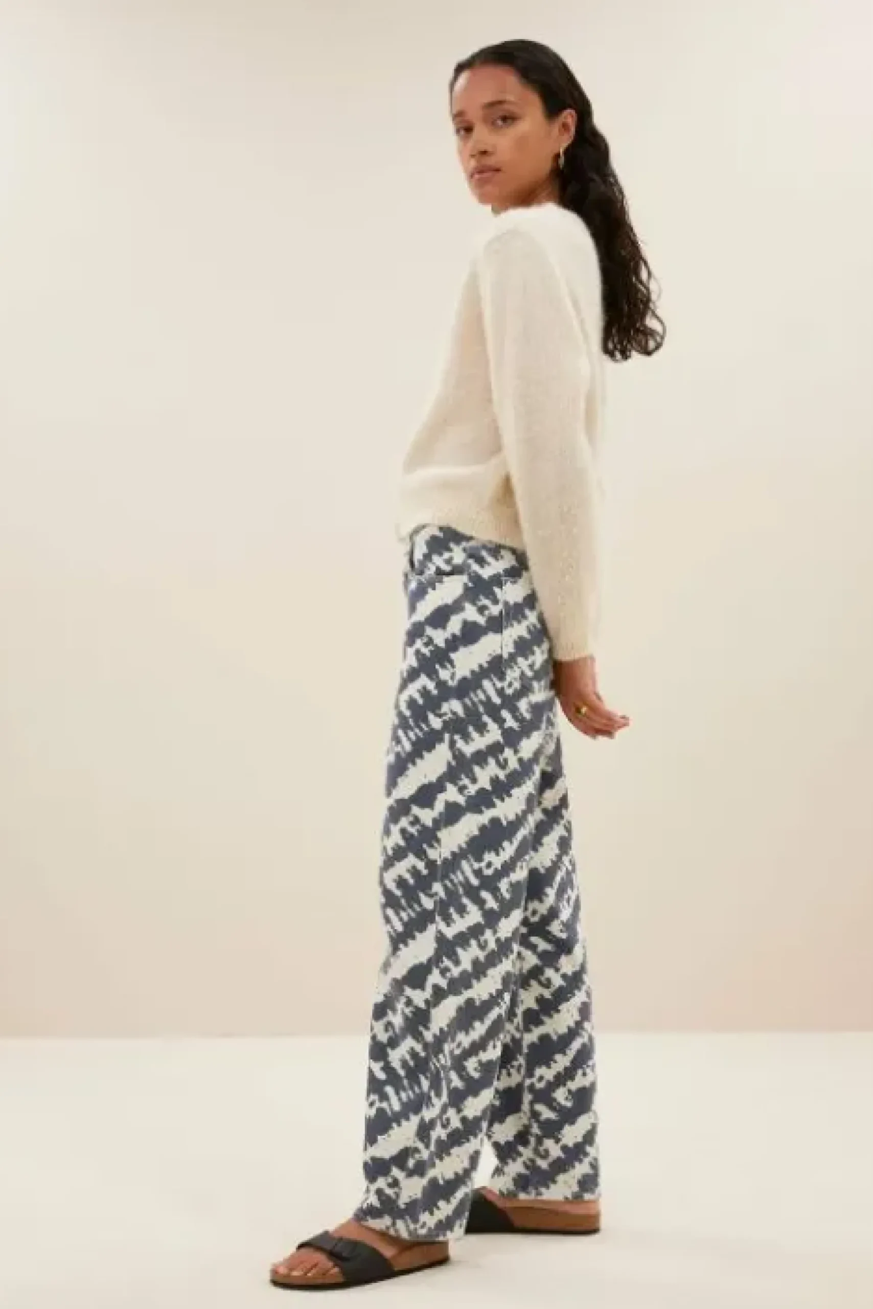 By bar Jeans|Pantalon<lew shade pants | shade print