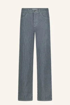 By bar Jeans|Pantalon<lew stripe pants | dark blue stripe