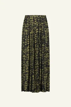 By bar Jupes<lien painting skirt | painting print