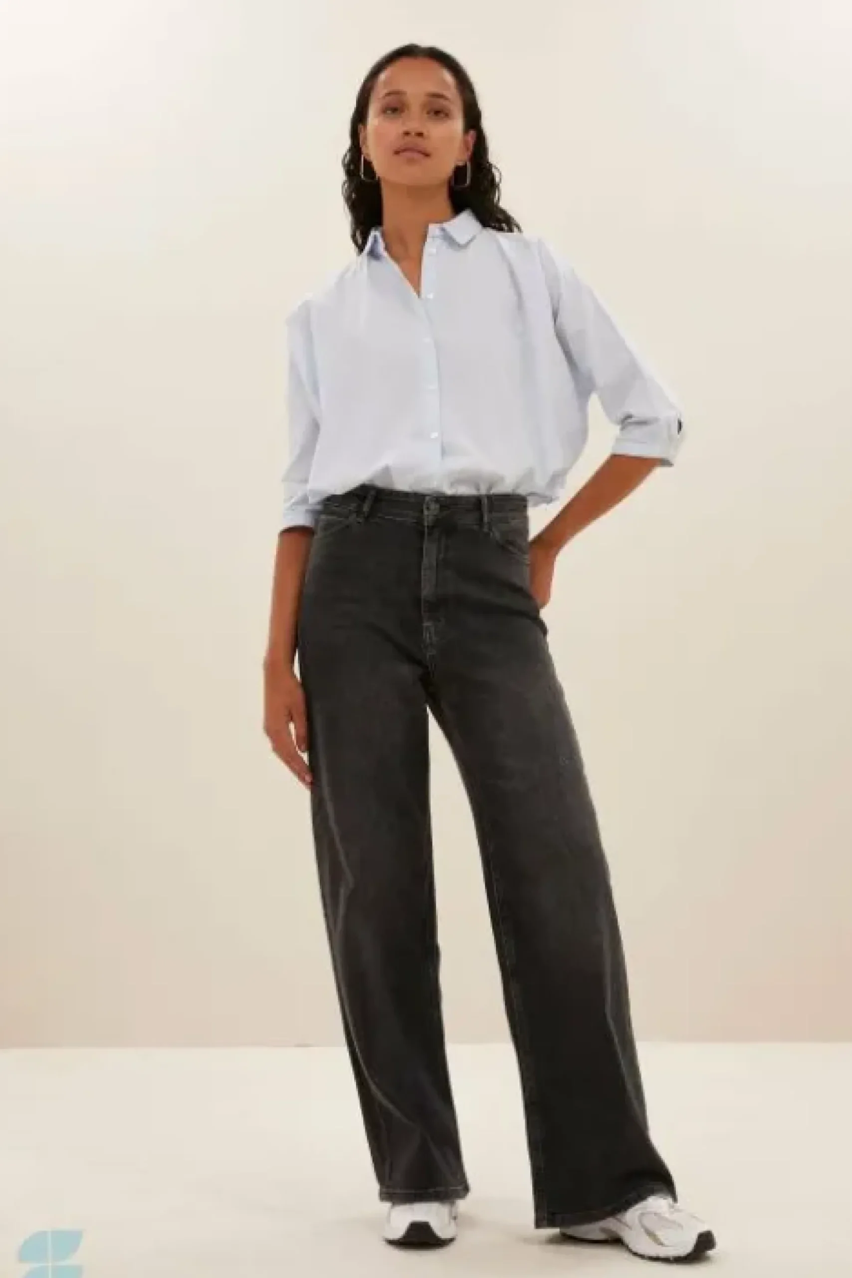 By bar Jeans|Pantalon<lina pant | dark grey