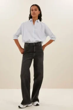 By bar Jeans|Pantalon<lina pant | dark grey
